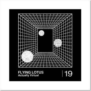 Flying Lotus / Minimalist Graphic Artwork Fan Design Posters and Art